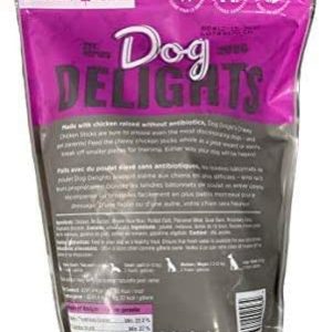 Dog Delights Chewy Chicken Sticks- Made with Canadian Chicken