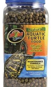 Zoo Med Natural Aquatic Turtle Food Maintenance Formula [Set of 2] Size: 45 Oz.