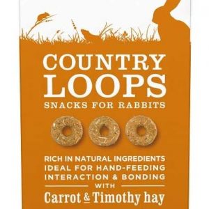 Selective Naturals Country Loops with Carrot & Timothy Hay (Pack of 4)