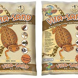 Zoo Med Vita Sand 10 Pounds Gold (2-Pack)