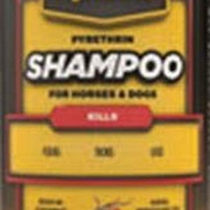 Pyranha 011-11458 Pyrethrin Shampoo for Horses & Dogs Coconut, 1 Quart