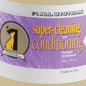#1 All Systems Super Cleaning and Conditioning Pet Shampoo, 1-Gallon