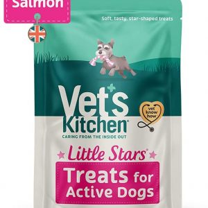 XIAOYIXIAN Vet’s Kitchen Little Stars Active Plus Salmon Treats 85 g (Pack of 8)