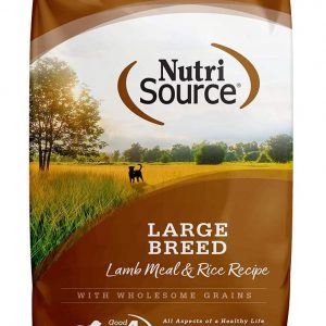 NutriSource Large Breed Lamb & Rice Dog Food 30 lb