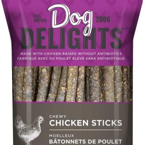 Dog Delights Chewy Chicken Sticks- Made with Canadian Chicken