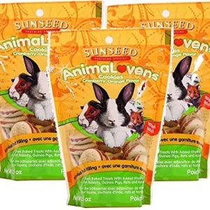 Sun Seed Vitakraft Animal Lovens Cookies Small Animal Treats (Pack of 3)