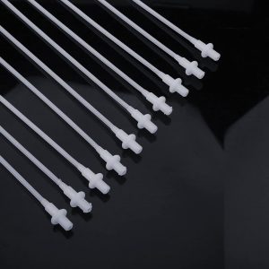 Cocoarm 10 Pcs Artificial Insemination Rods Tube Disposable Canine Dog Sheep Breeding Catheter Tube for Dog Goat Sheep Breed Rod Test