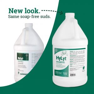 HyLyt Shampoo, soap-free cleansing and moisturinzing shampoo, hypoallergenic for Dogs, Cats and Horses, 1 gal