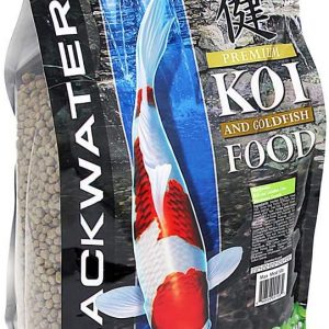 Blackwater Premium Koi and Goldfish Food Max Growth Diet 5lb, Medium Pellet