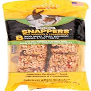 Sunseed Company 36050 Banana/Berry Vita Prima Snappers For Pet Rabbits And Guinea Pigs, 2 Oz
