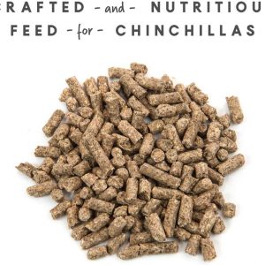 Manna Pro Chinchilla Feed | Made with Vegetable Oil for Healthy Coat | Nutritious Feed for Chinchillas | No Artificial Colors or Flavors | 5lb