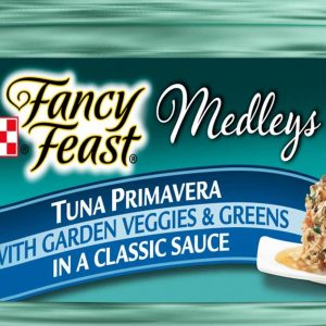 30 Cans of Fancy Feast Medleys Tuna Primavera Canned Cat Food, 3-oz, ea