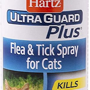 Hartz UltraGuard Plus Cat Flea & Tick Spray, 8 oz