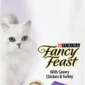 Purina Fancy Feast Dry Cat Food, With Savory Chicken & Turkey – 7 lb. Bag