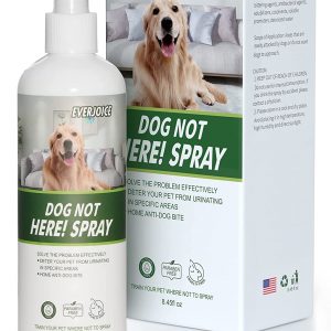 EverJoice Dog Not Here Spray, Training Your Dog Where Not to Urinate, Repellent & Training Corrector Pets Chew Deterrent, Indoor & Outdoor Use, No More Marking Disturb Or Destroy