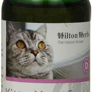 Hilton Herbs Kitty Komfort Herbal Digestive Supplement for Cats, 1.69 fl oz ( 50 ml ) Bottle