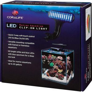 Coralife Marine Aquarium Clip-On LED Light