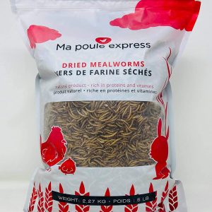 5 Lbs / 2.26Kg Hen Express Dried Mealworms for Wild Birds etc. Approx. 80,000 Mealworms