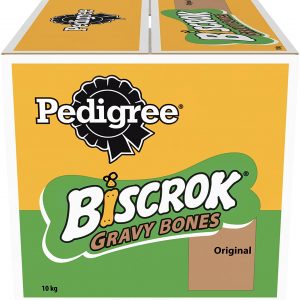 Pedigree Biscrok – Gravy Bones Biscuits Dog Treats, 10 kg