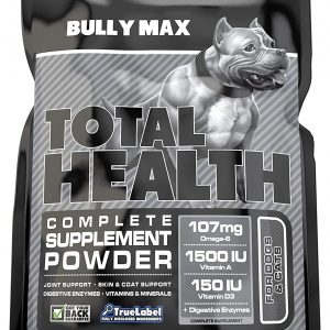 Bully Max Total Health 7-in-one Dog Supplement. Stops itching, Shedding, and hot Spots. Improves Health, Immunity & Digestion. for All Breeds & All Ages. Used by 393,392 Dog Owners.