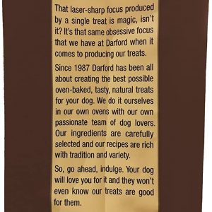 Darford – Naturals Peanut Butter Dog Treats, 14.1Oz Pouch