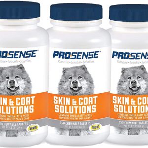 ProSense Skin and Coat Solutions, 3 Bottles (250 Tablets Each)