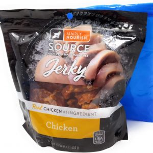 Tesadorz Bags and Simply Nourish Chicken Jerky Dog Treats 16 Ounces