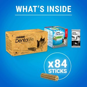 Dentalife Medium Adult Dog Daily Chew 84 Sticks, 1.93kg