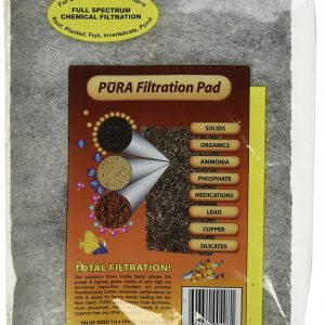 Pura (Magnavore) APU00408 7-1/2 by 10-1/2-Inch Aquarium Filtration Pad, Small