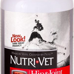 Nutri-Vet Extra Strength Hip & Joint Supplement for Dogs | Formulated with Glucosamin & Chondroitin | 120 Chewable Tablets