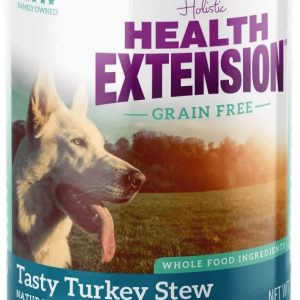HEALTH EXTENSION Turkey Stew Grain Free Wet Dog Food (1 Pack), 12/13.2 Oz/One Size