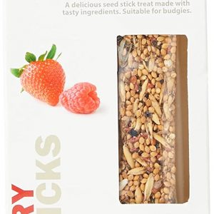 Tweeters Treats Seed Sticks for Budgies – Red Berry