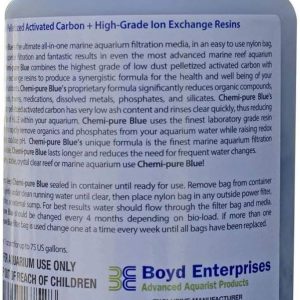Boyd Enterprises Chemi-Pure Blue Filtration Media for Aquarium, 11-Ounce (2 Pack)